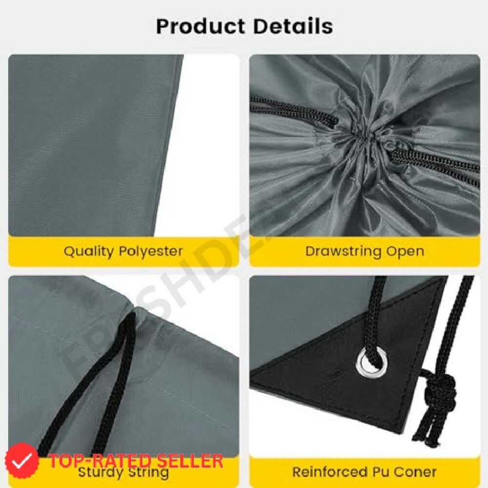 Drawstring Backpack Bulk Pack Polyester Lightweig… - image 5